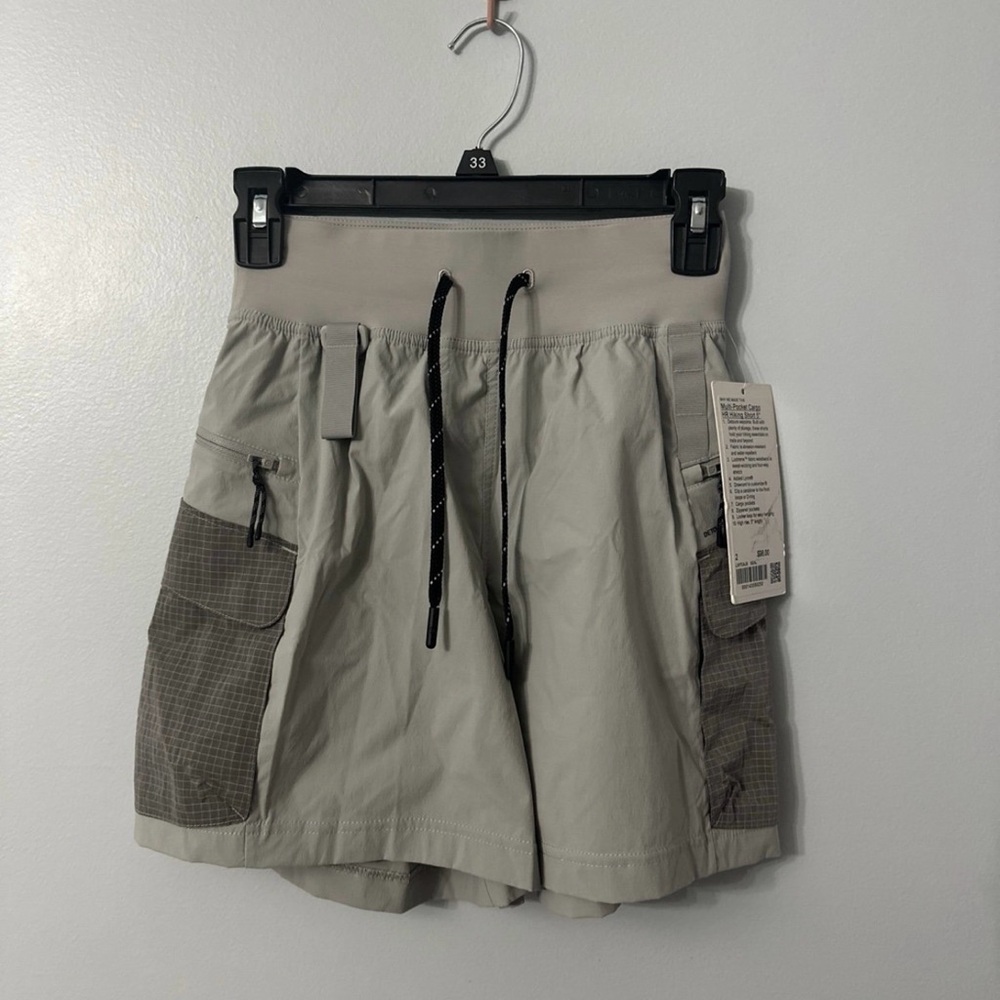 Lululemon Athletica Gray Cargo Shorts